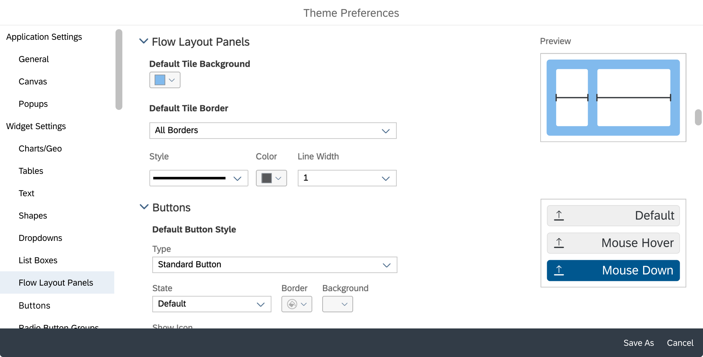 Editing Themes in SAP Analytics Cloud