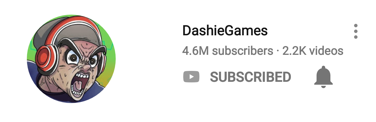 DashieGames video count